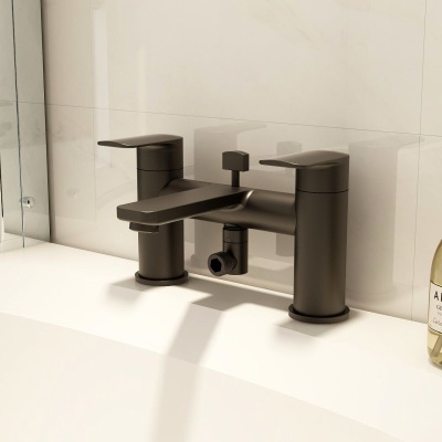 Suburb Bath Shower Mixer - Matte Black